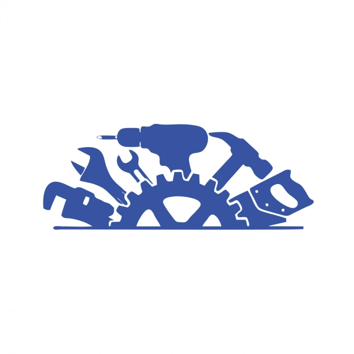 El Aletleri Sticler 17x17 Cm Mavi