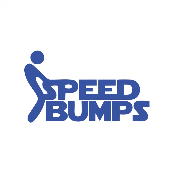 Sped Bummbs Sticker 17x17 Cm Mavi