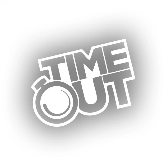 Slah Tutan İnek Araba Sticker 17x17 Cm Beyaz