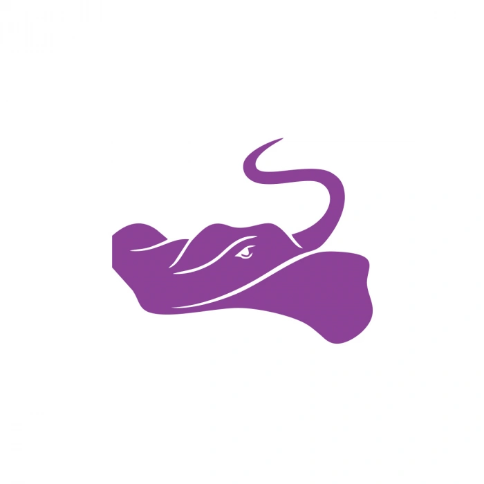 Vatoz Sticker 17x17 Cm Mor