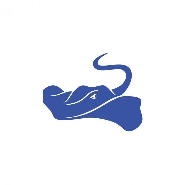 Vatoz Sticker 17x17 Cm Mavi