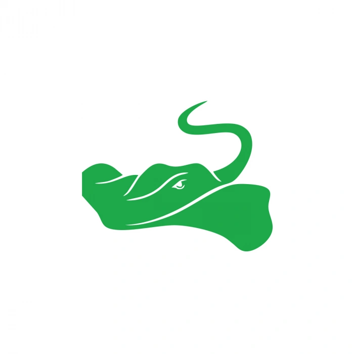 Vatoz Sticker 17x17 Cm Yeşil