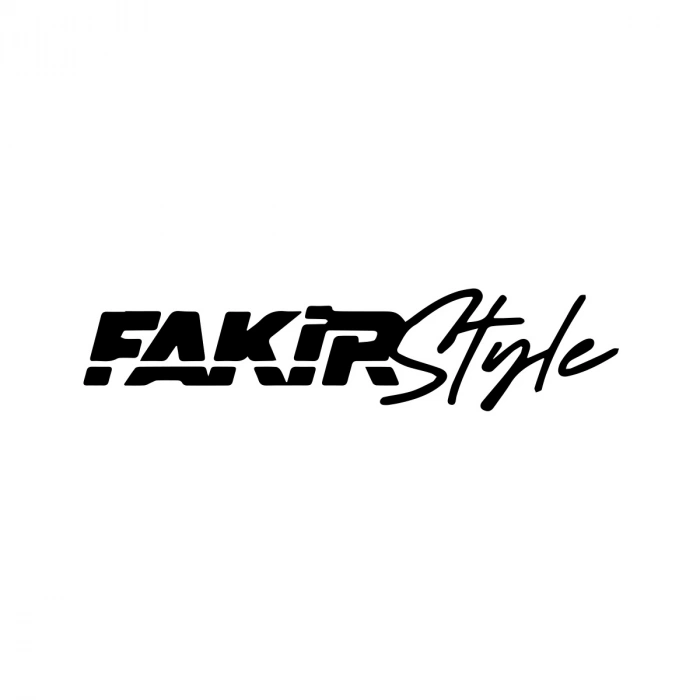 Fakir Style Sticker 17x17 Cm Siyah