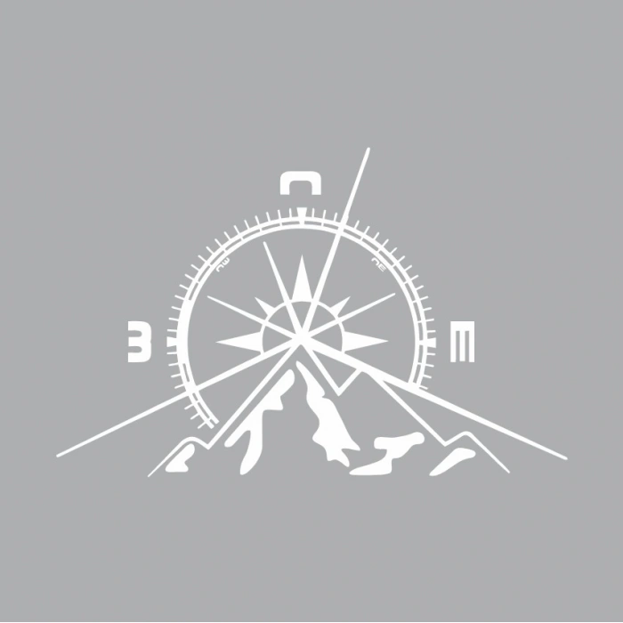 Duster Oto Logo Sticker17x17 Cm Beyaz