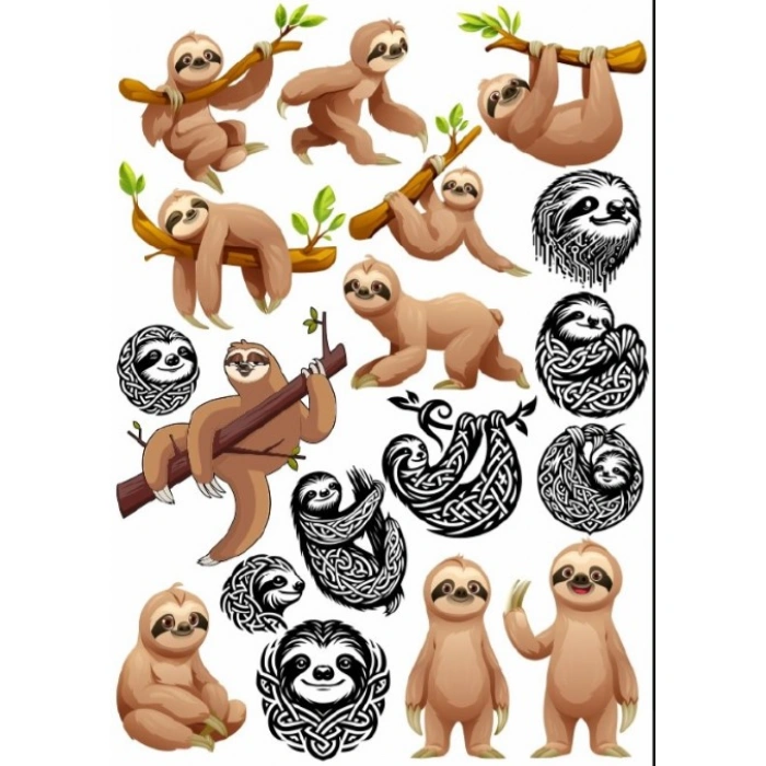 Tembel Hahyvan Sticker SEt