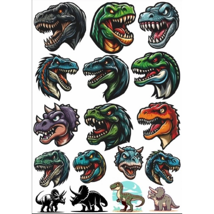 Dinazor Sticker SEt