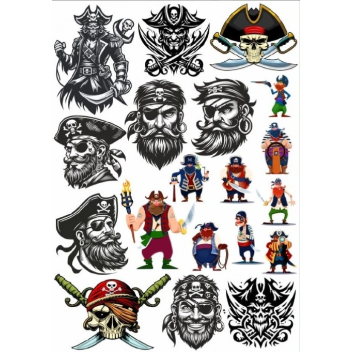 Korsan Sticker Set -1