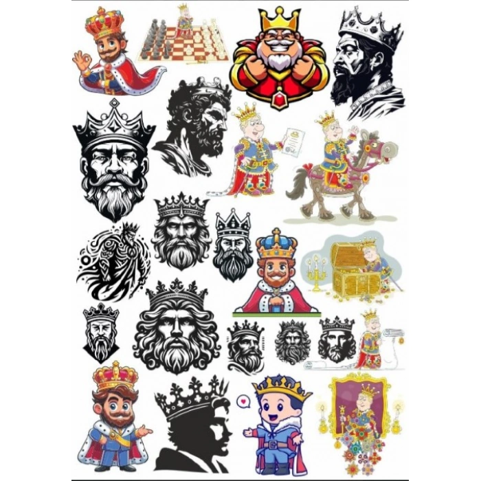 Kral Sticker Set