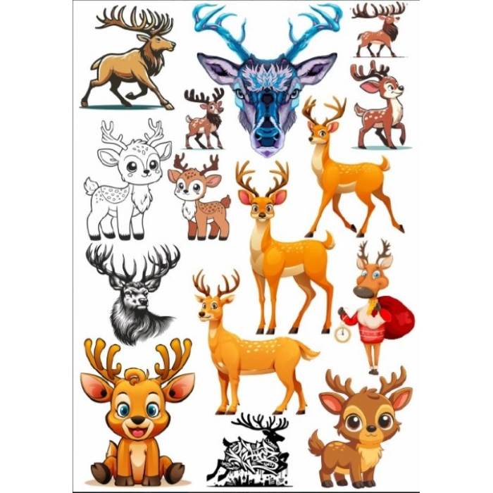 Geyik STicker Set