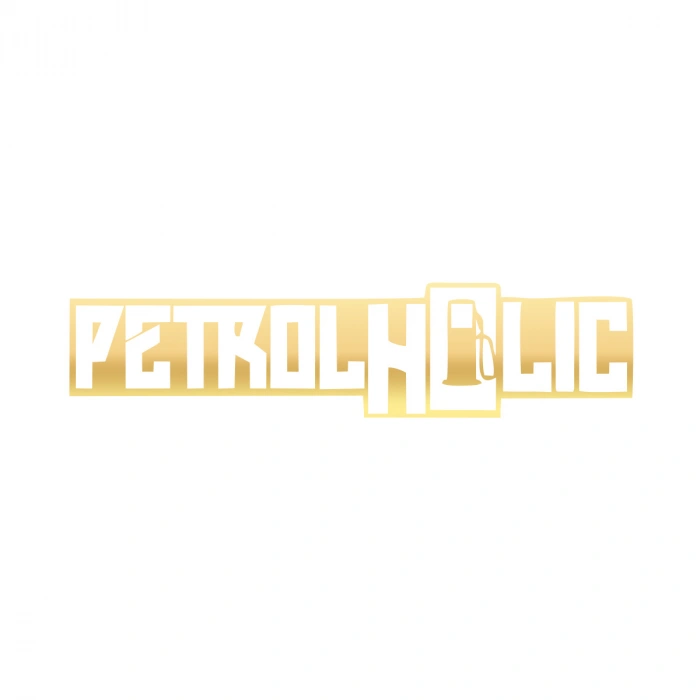 Petrol Sticker 17x17 Cm Gold