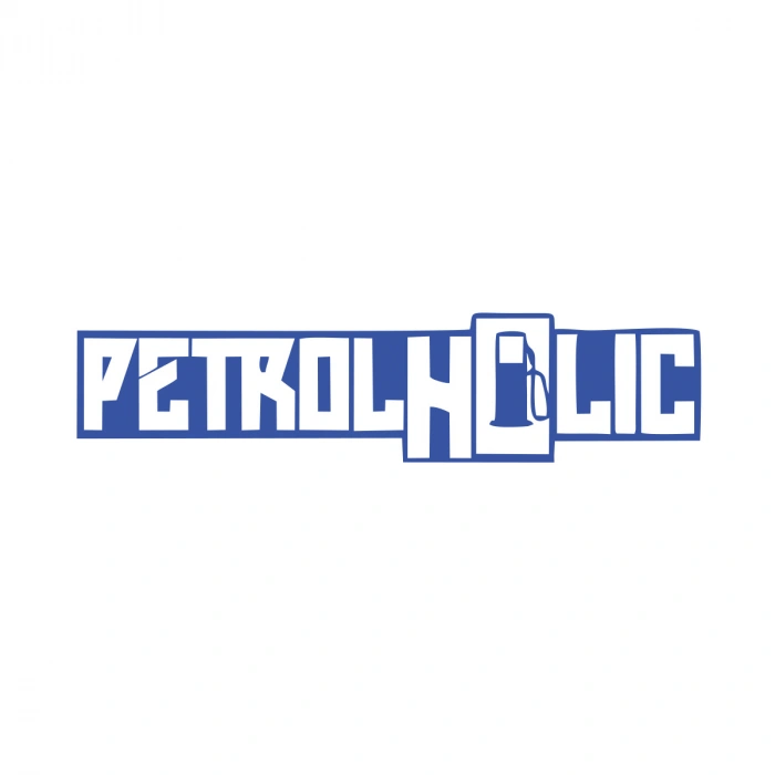 Petrol Sticker 17x17 Cm Mavi