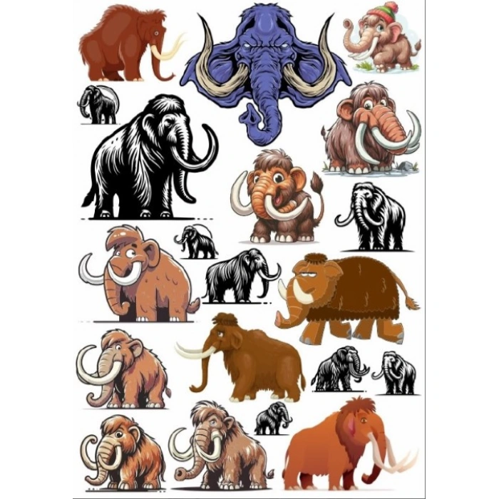 Mamut Sticker SEt