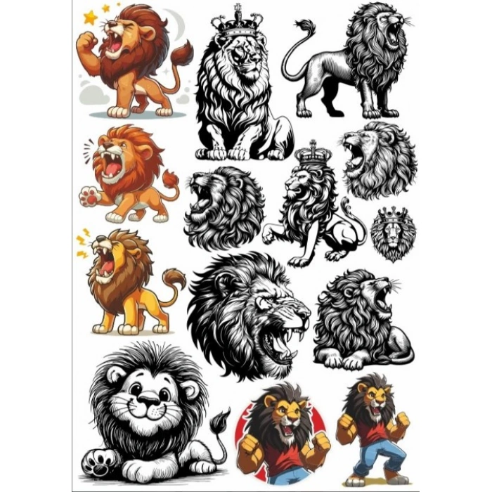Aslan Sticker Set