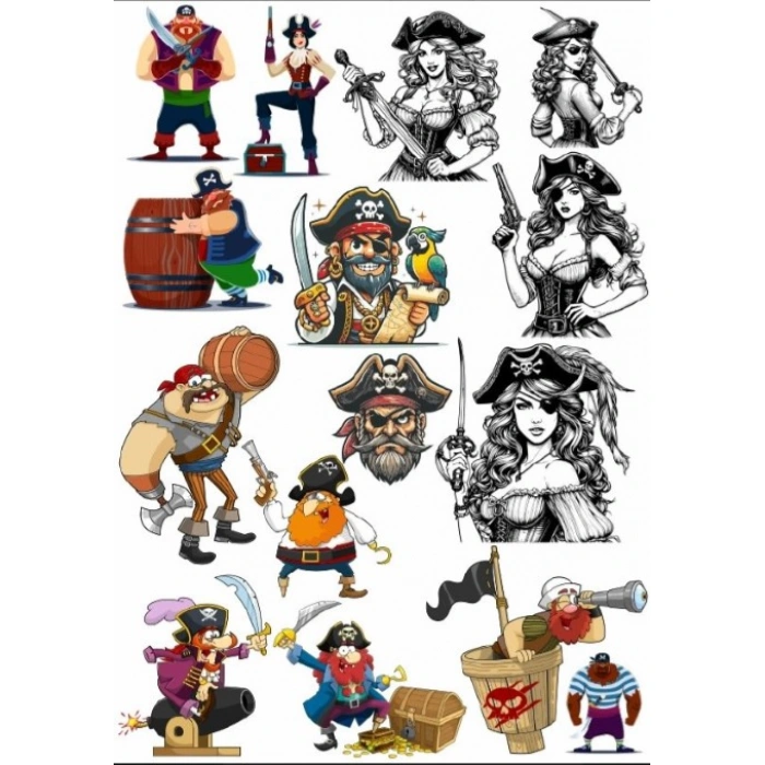 Korsan Sticker Set -1