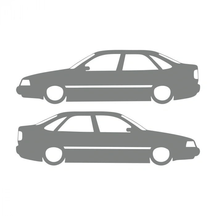 Basık Tempra Sticker 17x17 Cm Gri