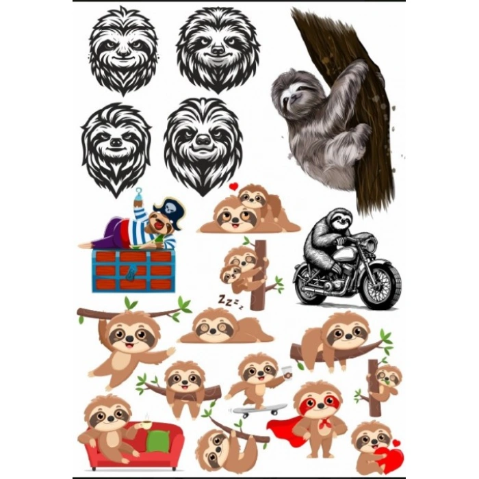 Tembel Hahyvan Sticker SEt