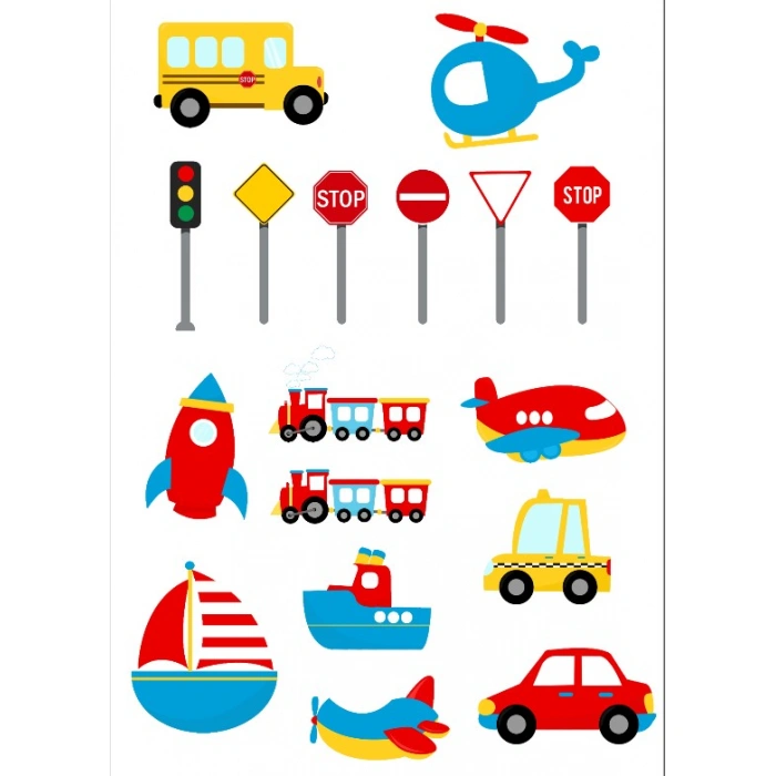 Araçlar Sticker Set