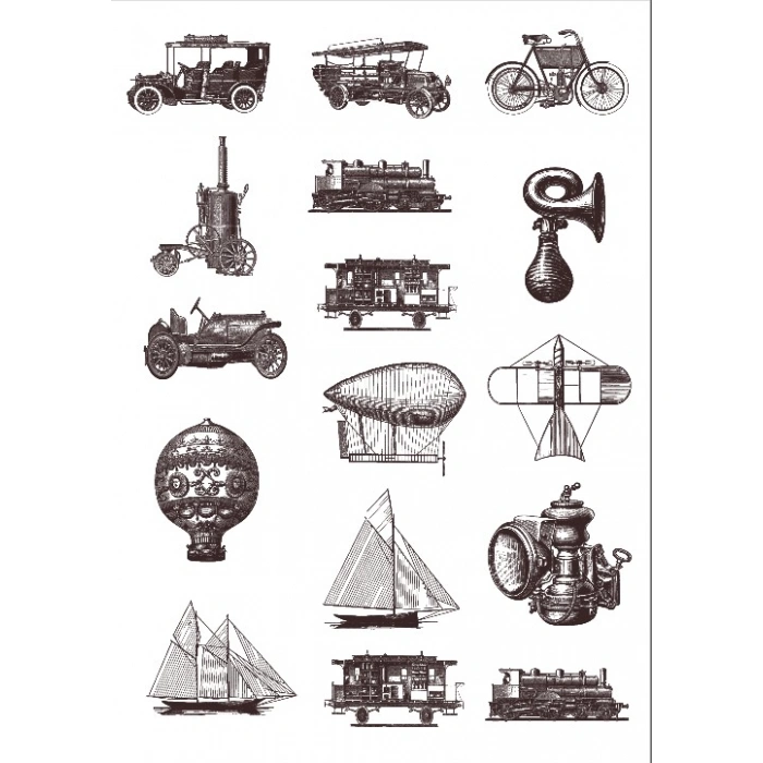 Old Araçlar Sticker Set