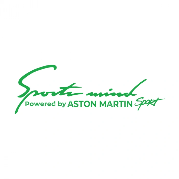 Sports Mind Aston Martini Sports Sticker 17x17 Cm Yeşil