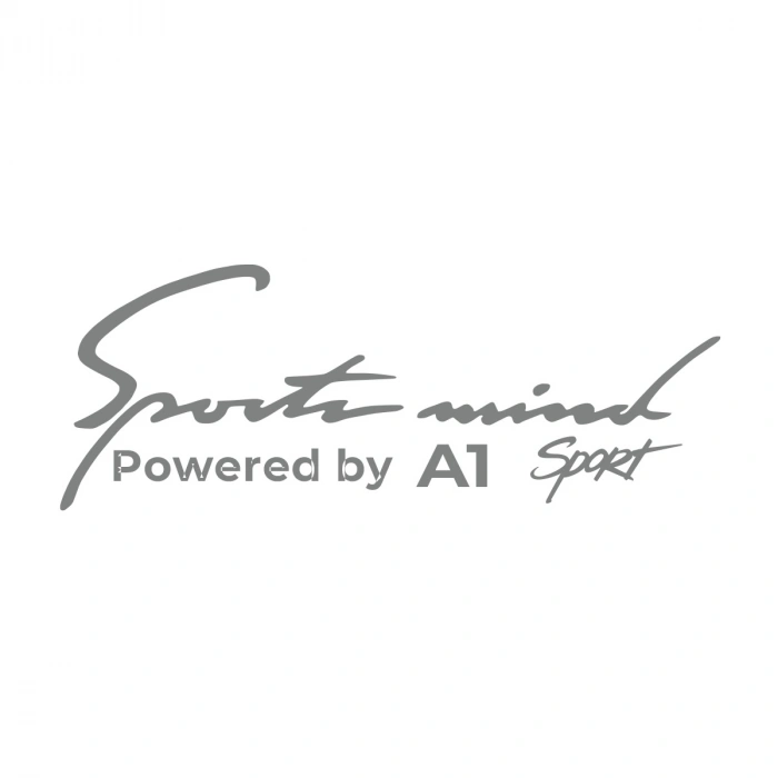 Sports Mind Audi A1 Sports Sticker 17x17 Cm Gri