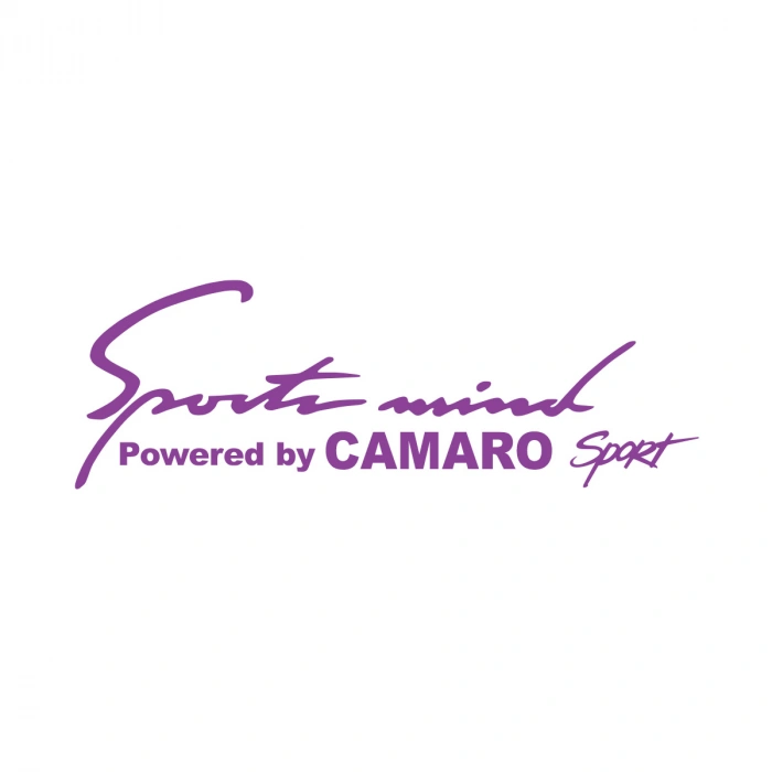 Sports Mind CHEVROLET CAMARO Sports Sticker 17x17 Cm Mor