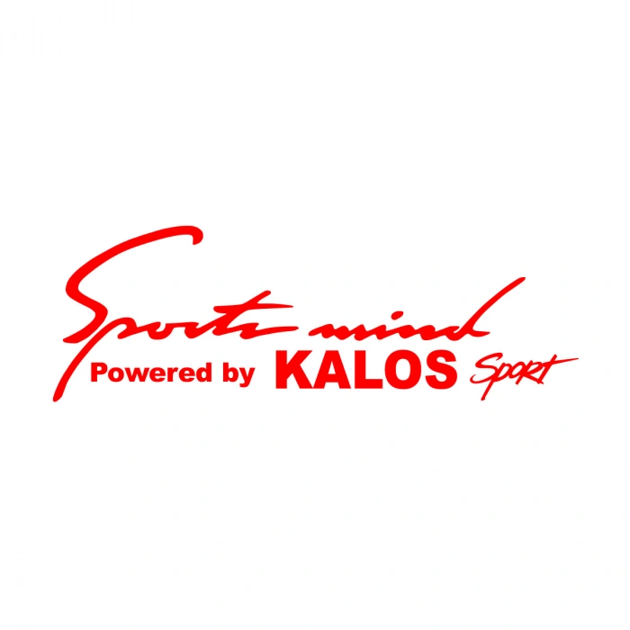 Sports Mind CHEVROLET KALOS Sports Sticker 17x17 Cm Kırmızı