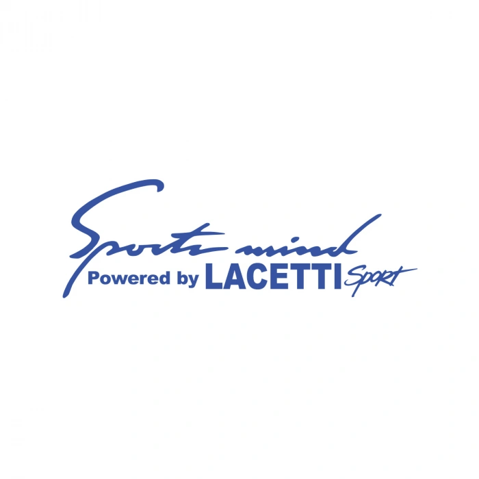 Sports Mind CHEVROLET LACETTI  Sports Sticker 17x17 Cm Mavi