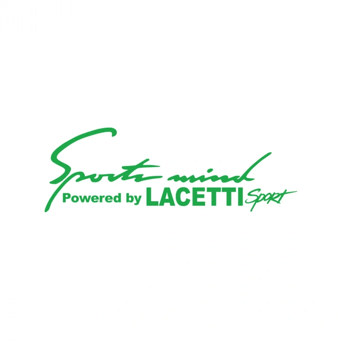 Sports Mind CHEVROLET LACETTI  Sports Sticker 17x17 Cm Yeşil