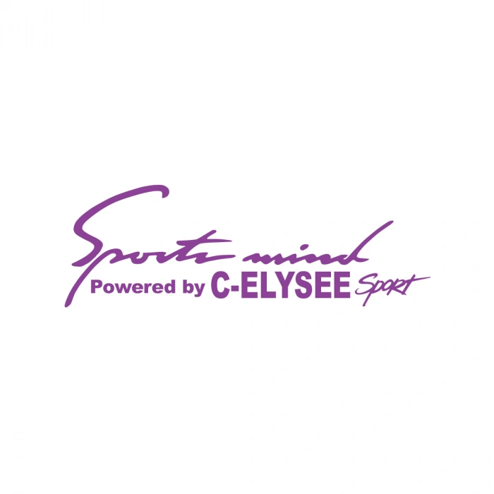 Sports Mind CITROEN C-ELYSE ESports Sticker 17x17 Cm Mor