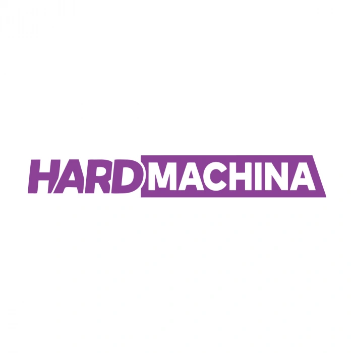 Hard Machine Sticker 17x17 Cm Mor