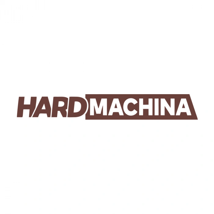 Hard Machine Sticker 17x17 Cm Kahverengi