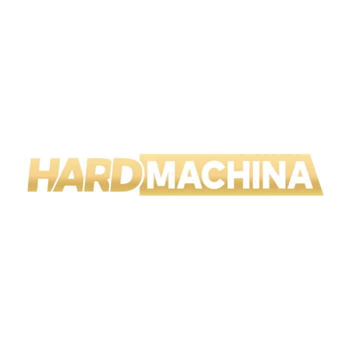 Hard Machine Sticker 17x17 Cm Gold