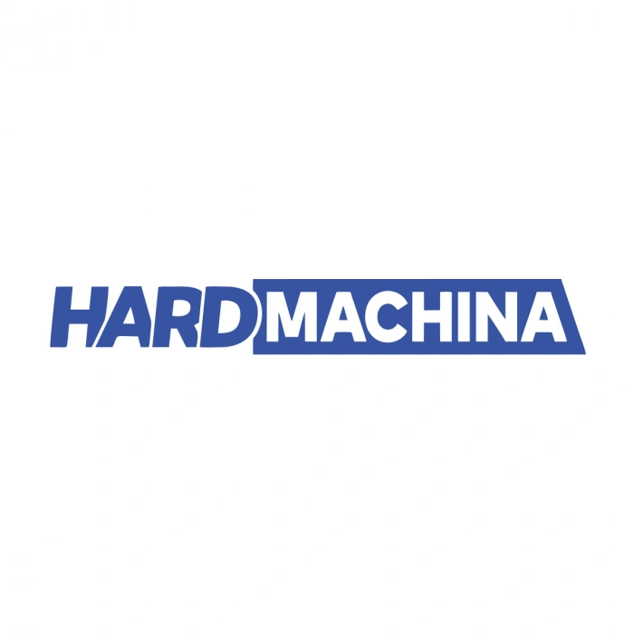 Hard Machine Sticker 17x17 Cm Mavi