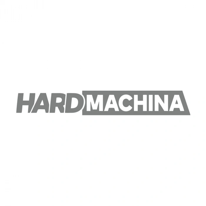 Hard Machine Sticker 17x17 Cm Gri