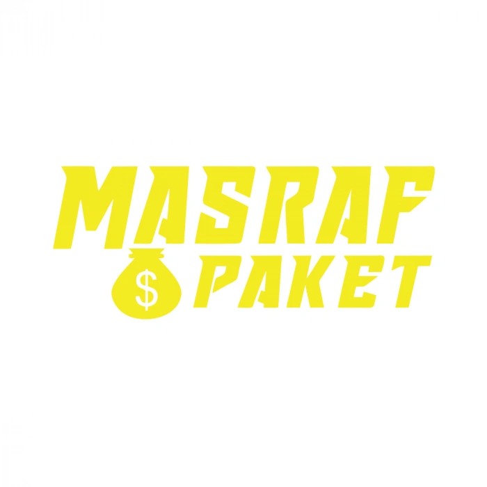 Masraf Paket Sticker 17x17 Cm Sarı