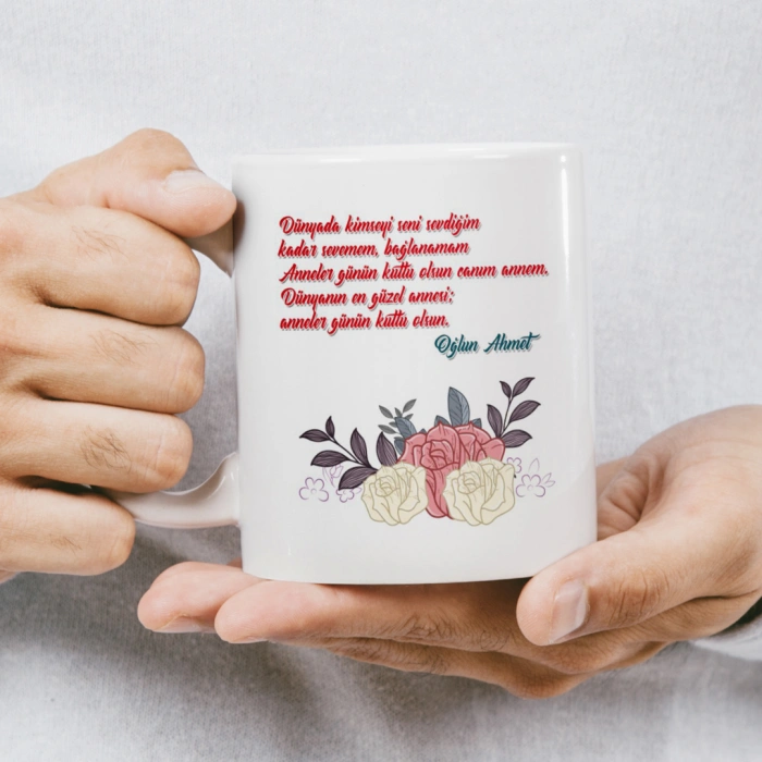 Anneler Günü Kupası - Dünyada Kimseyi Seni Sevdiğim Kadar Sevemem