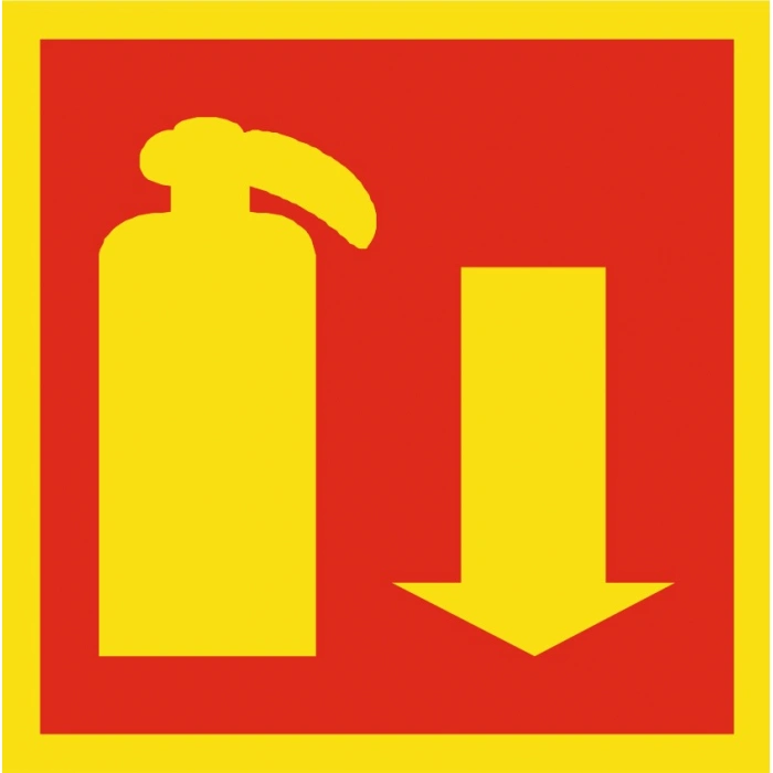 Yangın Hortumu 15x15 Cm Sticker