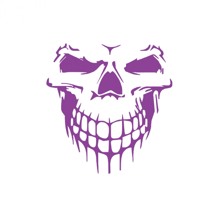 Kuru Kafa Sticker 17x17 Cm Mor