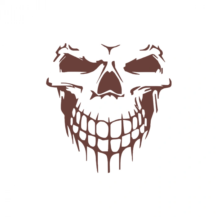 Kuru Kafa Sticker 17x17 Cm Kahverengi