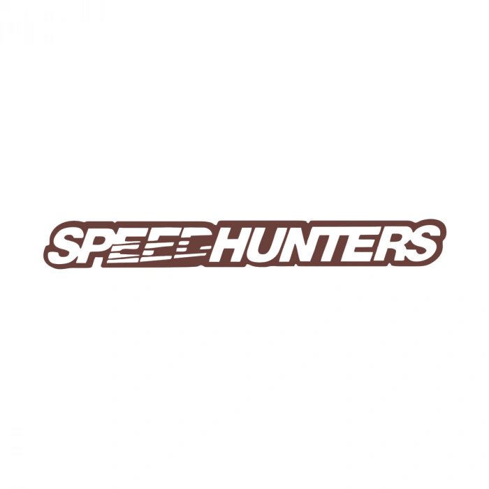 Speed Hunters Sticker 17x17 Cm Kahverengi
