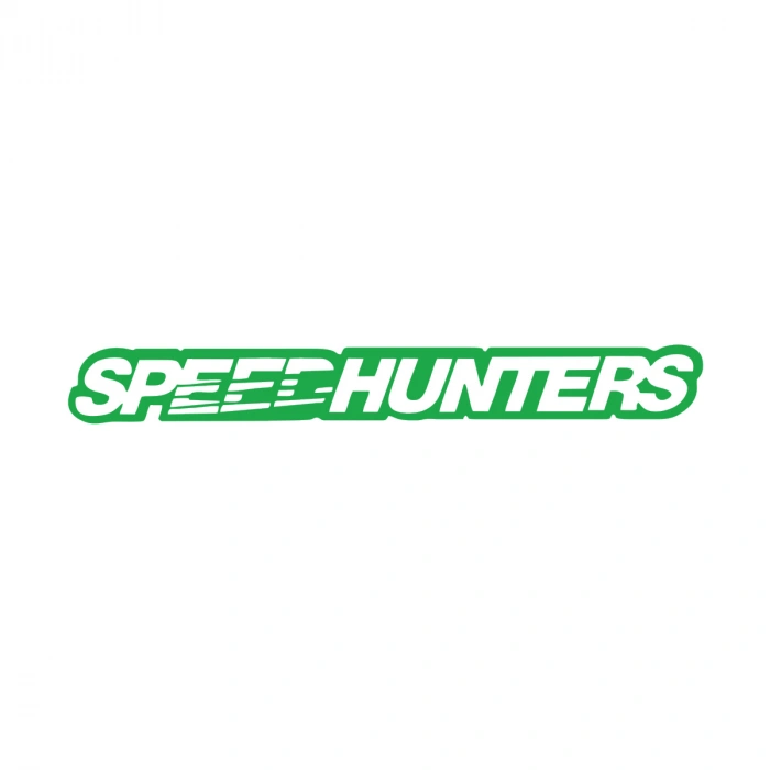 Speed Hunters Sticker 17x17 Cm Yeşil
