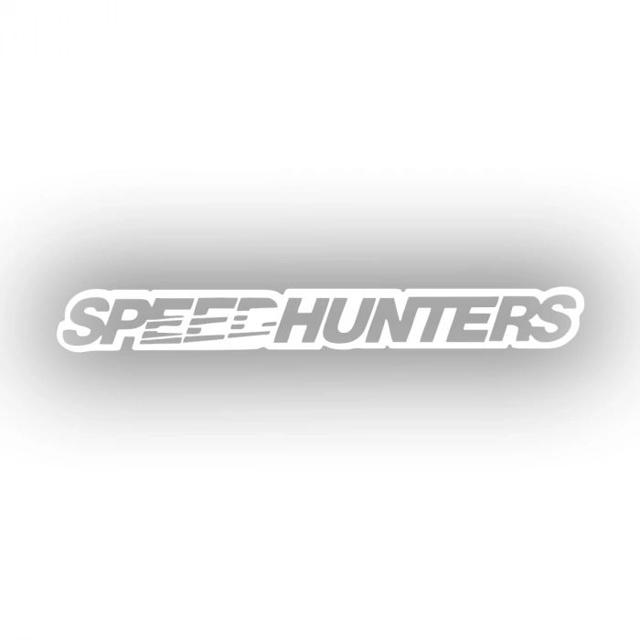 Speed Hunters Sticker 17x17 Cm Beyaz