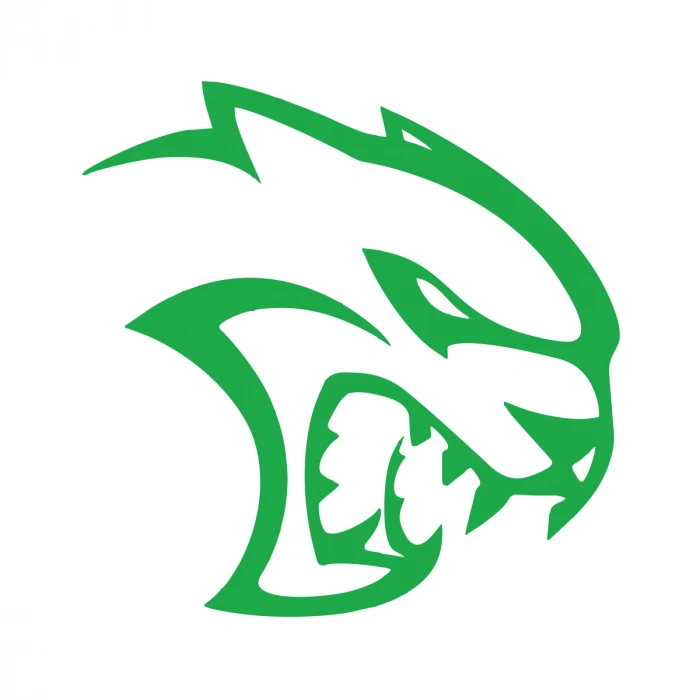 Kaplan Araba Sticker 17x17 Cm Yeşil