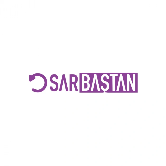 Sar Baştan Araba Sticker 17x17 Cm Mor