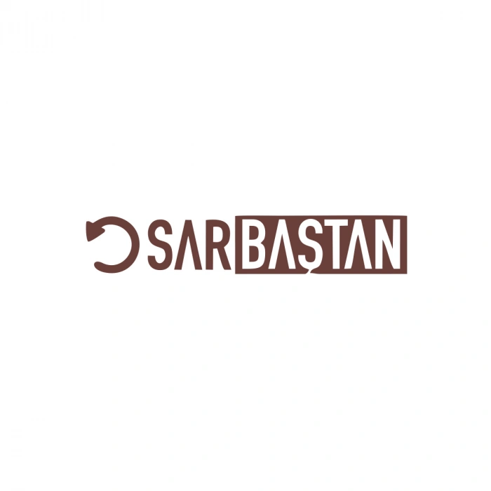 Sar Baştan Araba Sticker 17x17 Cm Kahverengi