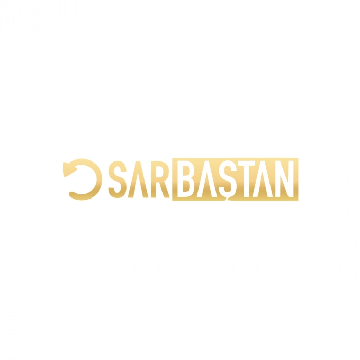 Sar Baştan Araba Sticker 17x17 Cm Gold