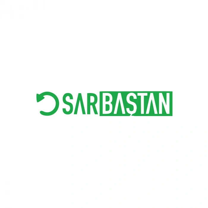 Sar Baştan Araba Sticker 17x17 Cm Yeşil