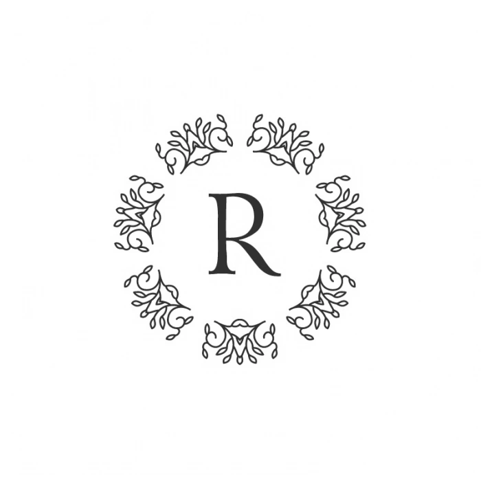 Kış Bitkili Yuvarlak Etiket Kına Nişan Düğün 3x3 cm özel etiket / 50 adet sticker