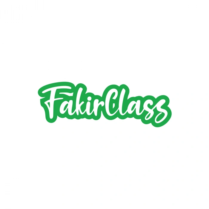 Fakir Class Araba Sticker 17x17 Cm Yeşil