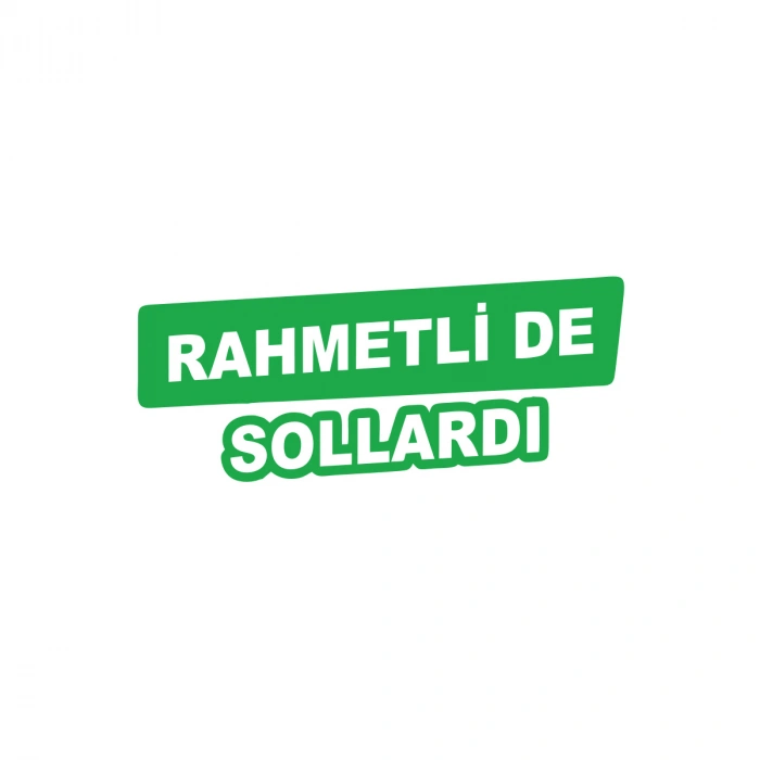 Rametli de Sollardı Araba Sticker 17x17 Cm Yeşil